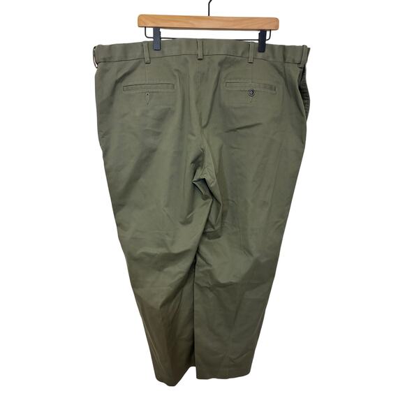 Savane Max Comfort Waistband Tailor Fit Chino Pants Holiday Dusty Olive 42W 29L - Picture 4 of 4